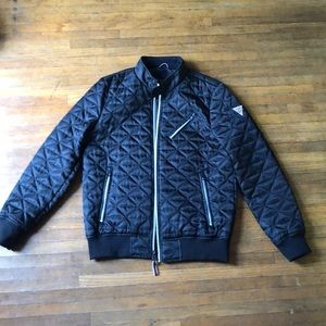 Guess Quilted Bomber Jacket